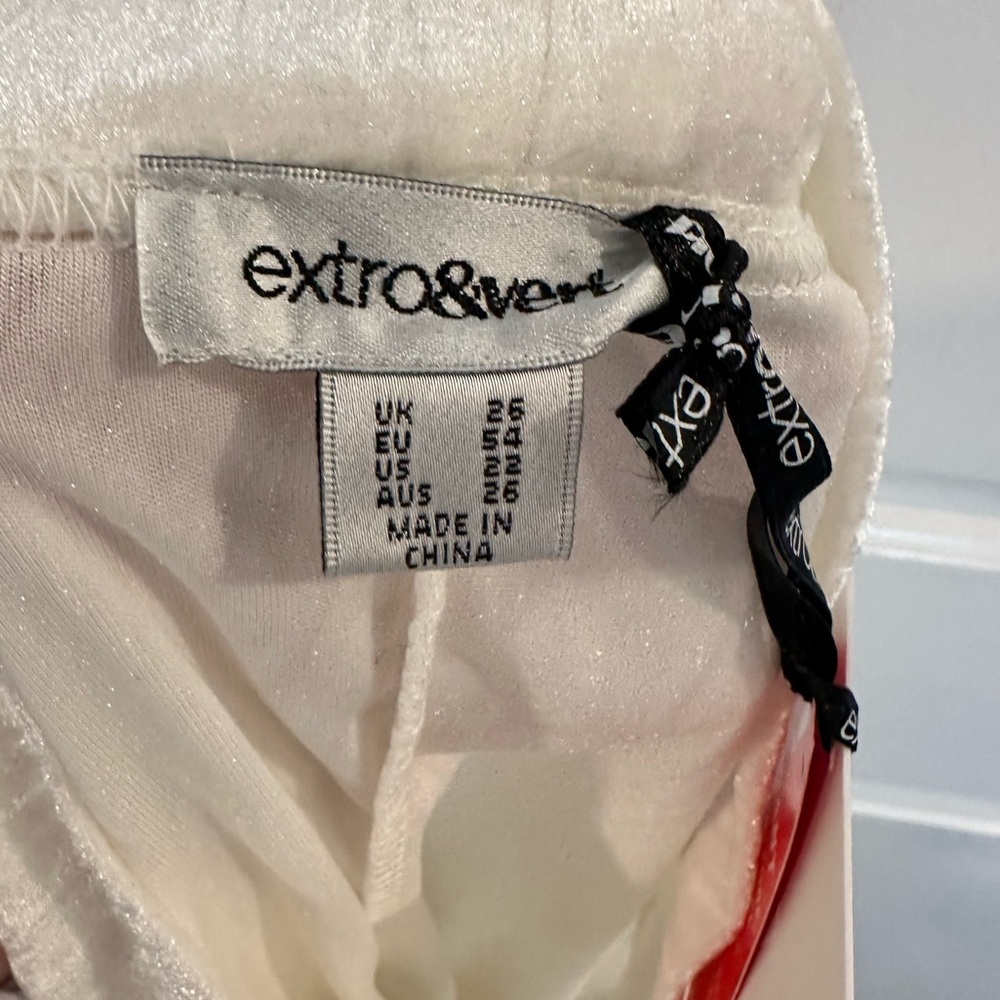Extro&Vert Plus High Neck Bodycon Mini Dress in Shimmer Velvet - Picture 15 of 16